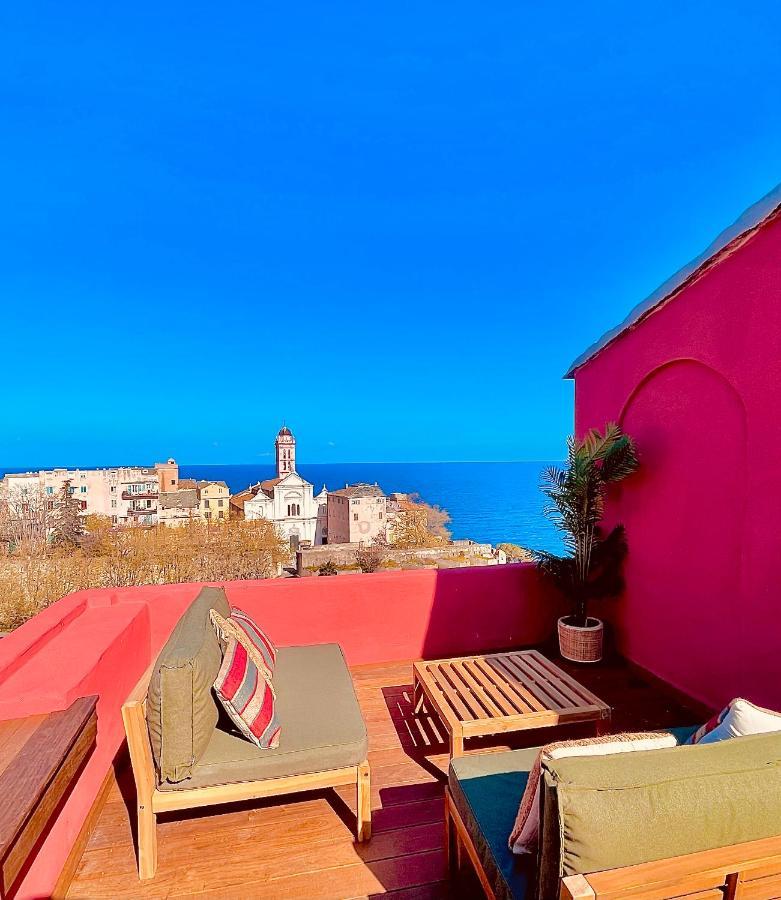 Pepites Bastiaises Piazza D'A Appartement Roof Top Vue Mer 바스티아 외부 사진