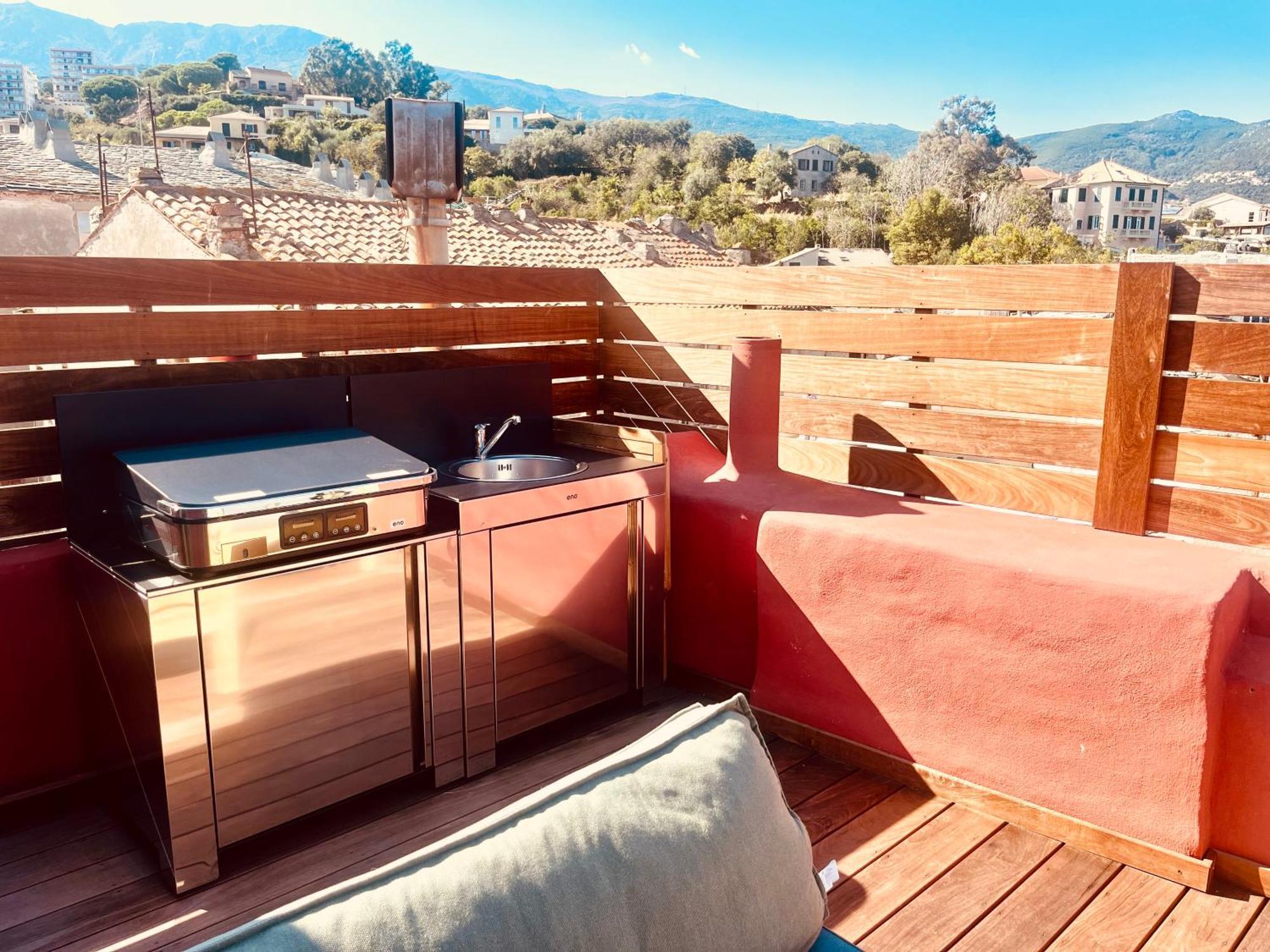 Pepites Bastiaises Piazza D'A Appartement Roof Top Vue Mer 바스티아 외부 사진