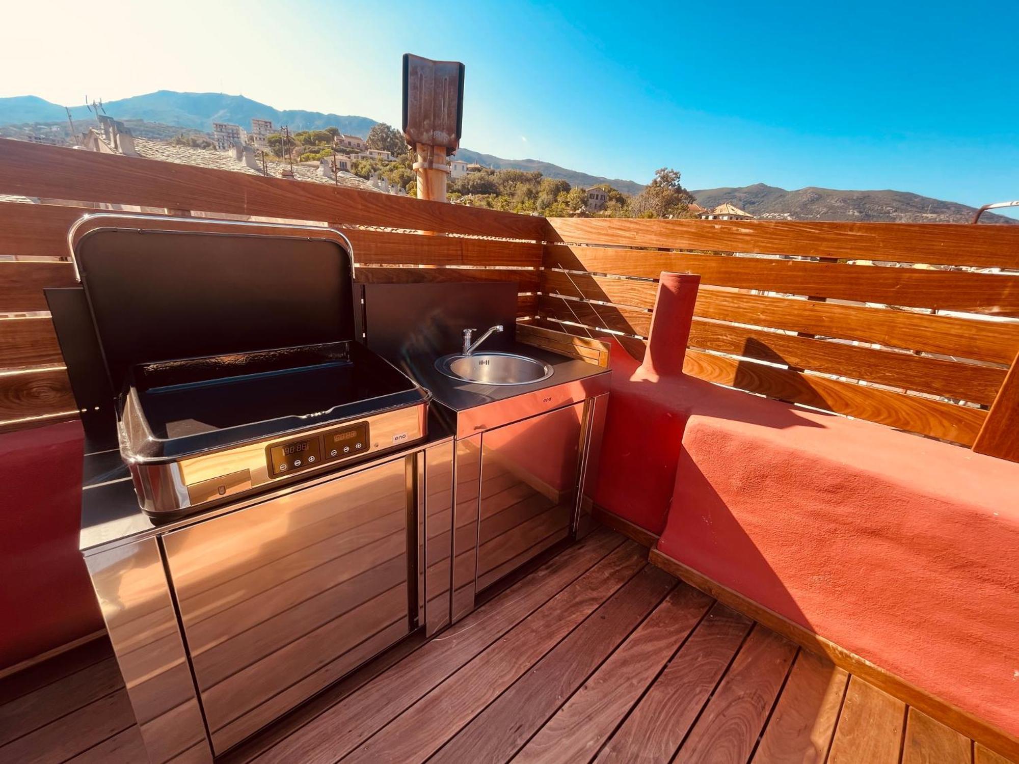 Pepites Bastiaises Piazza D'A Appartement Roof Top Vue Mer 바스티아 외부 사진